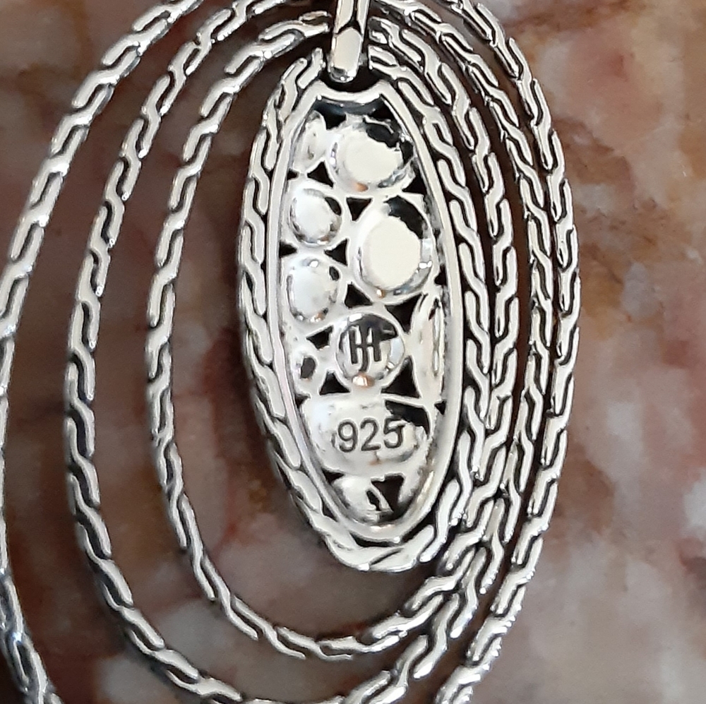 John Hardy Kali Zen Multi-Tier Hoop Earrings - Picture 5 of 5